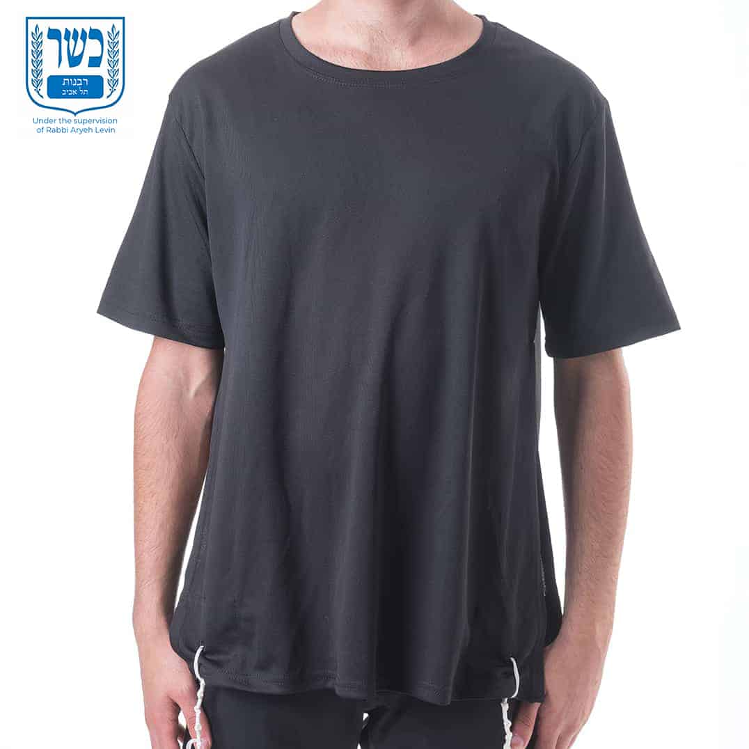 dri-fit white tzitzit shirt tallit tallis katan israel jewish kosher tzitzis men