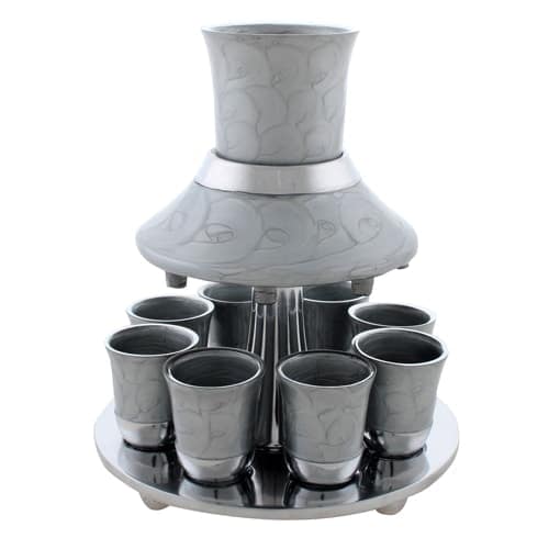 Aluminium Wine Divider with Kiddush Cups