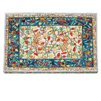 Challah Board - Painting on Wood - Oriental 1