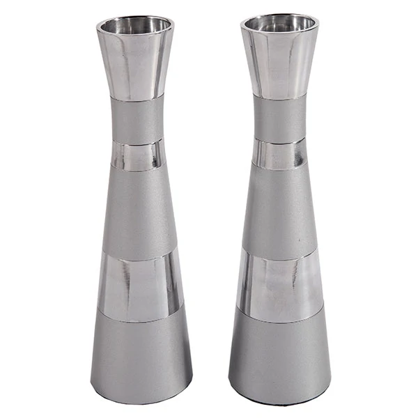 Candlestick "One and Special" for Candle T-Light - Aluminum matte 1
