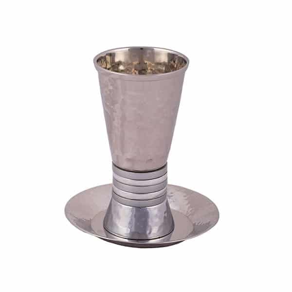 Kiddush Cup "Silver Rings" 1