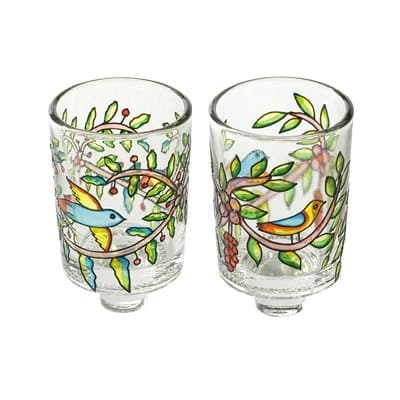 Glass for Candles - Bird of Paradise 1