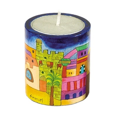 Holder for Soul Candle - Jerusalem 1
