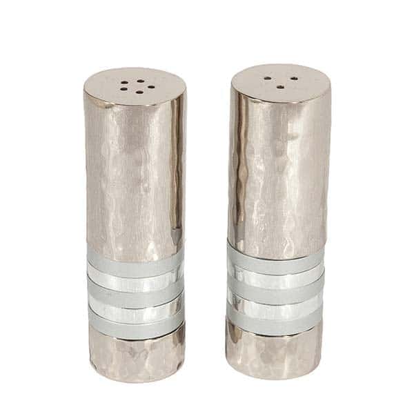 Pepper Salt Set - Hammer - Silver-colored Rings 1